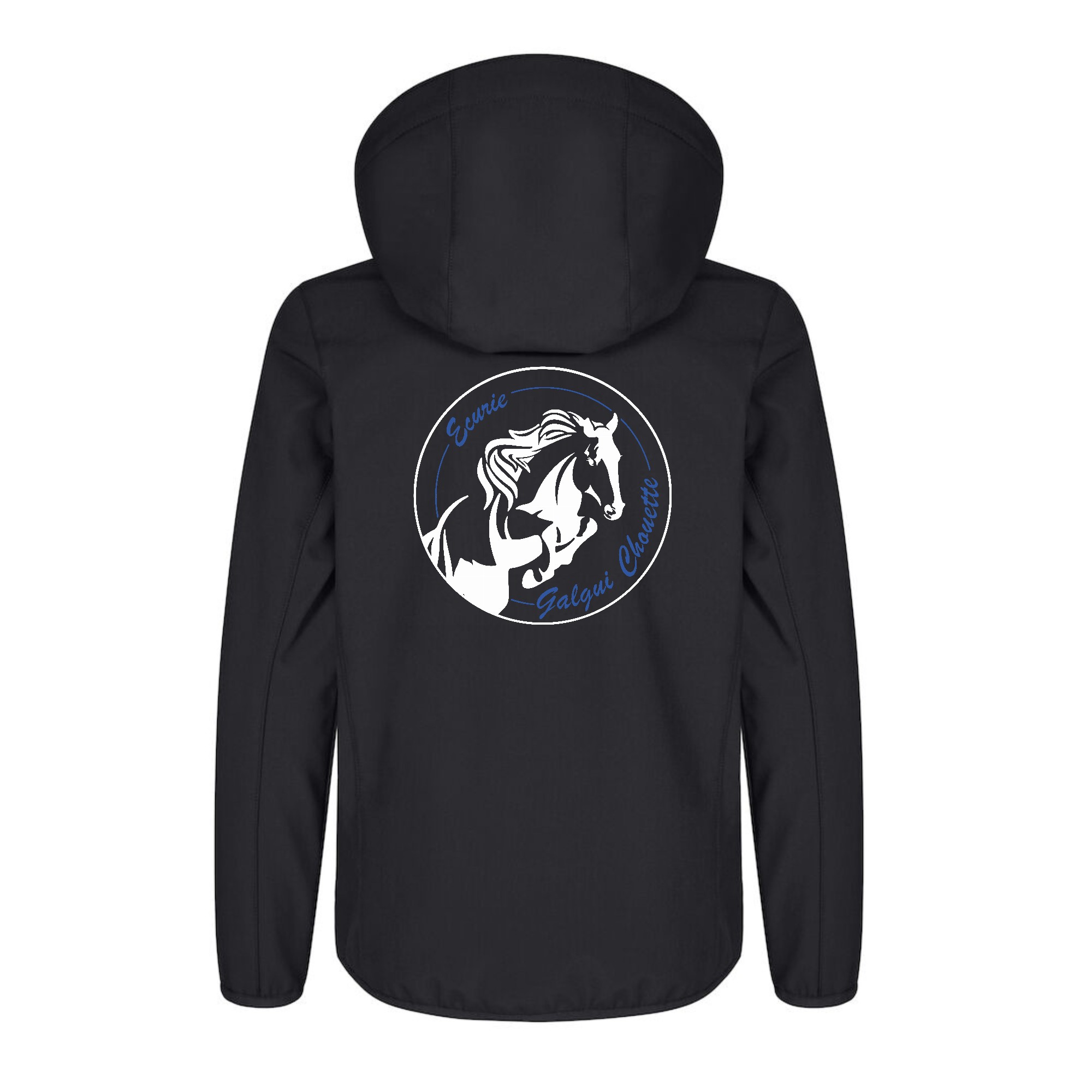 SOFTSHELL "Classic" (enfant) - Les écuries de la Galguichouette - Noir - 0200909 – Image 3