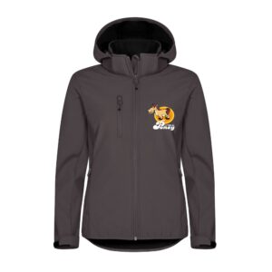 SOFTSHELL "Classic" (femme) - Le palais du poney - Gris anthracite - 0200917
