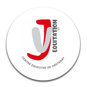 STICKER ROND – Centre Equestre JV Equitation – STI001