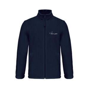 Veste micropolaire zippée (enfant) - Ecurie des Genêts (11) - K920