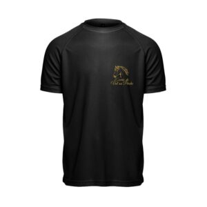 T-Shirt respirant (enfant) - Ecurie de Val au Perche - Noir - IB302