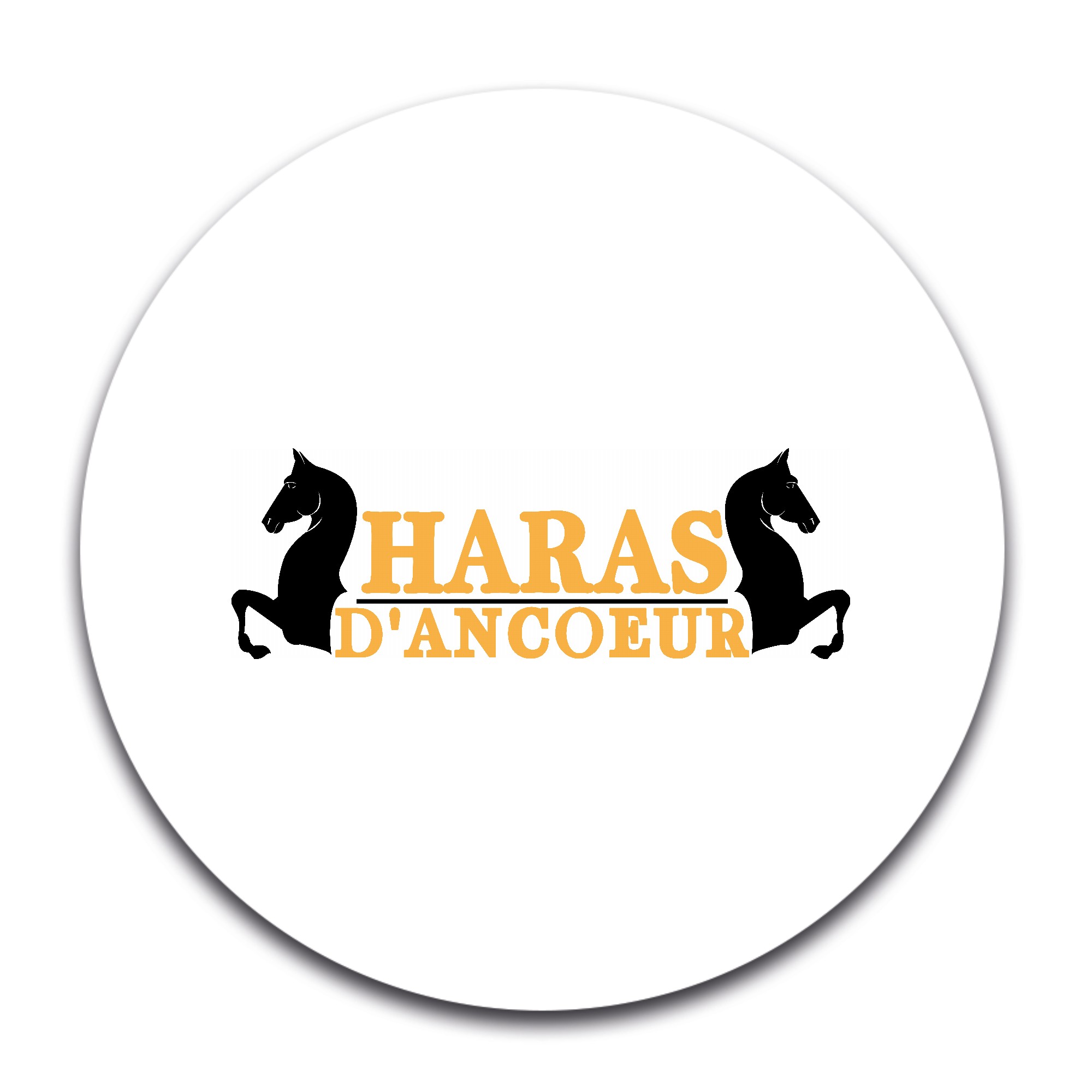 STICKER ROND - Haras D'ancoeur - STI001
