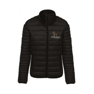 DOUDOUNE AVEC MANCHES (femme) - HARAS DE PION PARA EARL - Noir - K6121