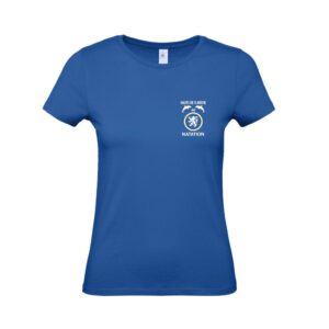 T-SHIRT (femme) - Hauts de Flandre Natation - Bleu roi - BC04T