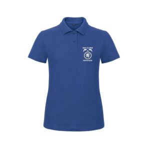 POLO (femme) - Hauts de Flandre Natation - Bleu roi - BCI1F