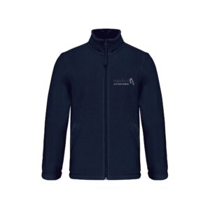 Veste micropolaire zippée (enfant)  - IMPULSION RECONVERSION - Navy - K920