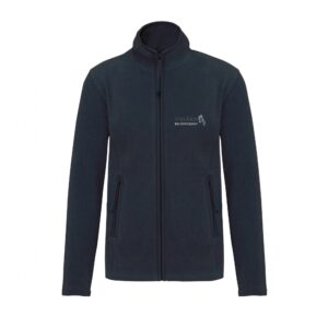 Veste micropolaire zippée (femme)  - IMPULSION RECONVERSION - Navy - K907