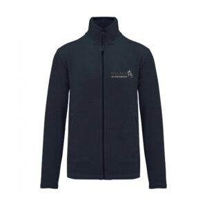 Veste micropolaire zippée (homme)  - IMPULSION RECONVERSION - Navy - K911