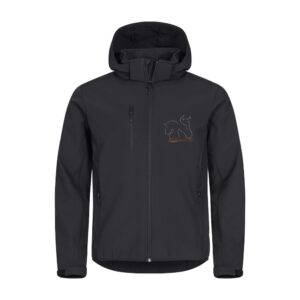 SOFTSHELL "Classic" (homme) - JULIE AND CO STAFF - Noir - 0200912