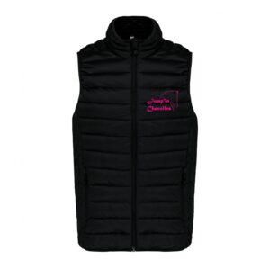 DOUDOUNE SANS MANCHES (enfant) - JUMP'IN CHAROLLES - Noir - K6115