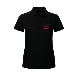 POLO (femme) - JUMP'IN CHAROLLES - Noir - BCI1F