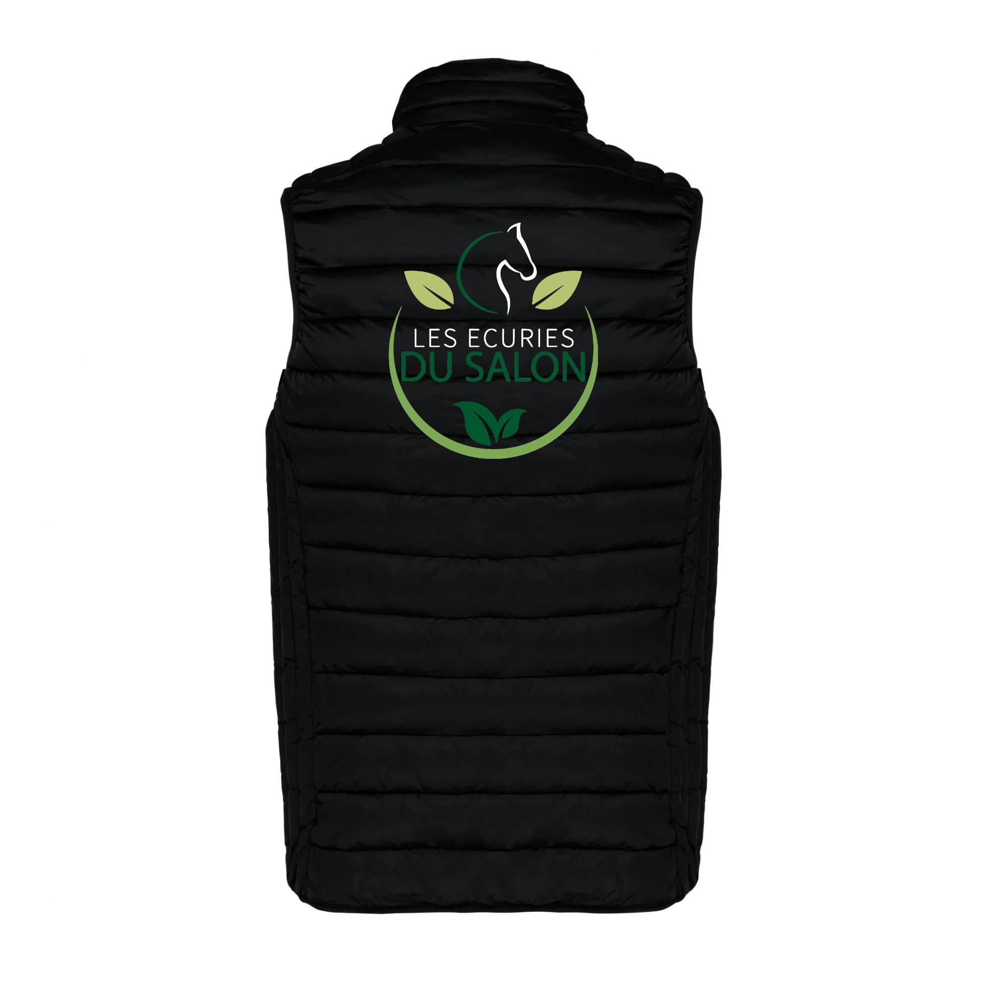 DOUDOUNE SANS MANCHES (femme) - LES CAVALIERS DU SALON - Noir - K6114 – Image 3