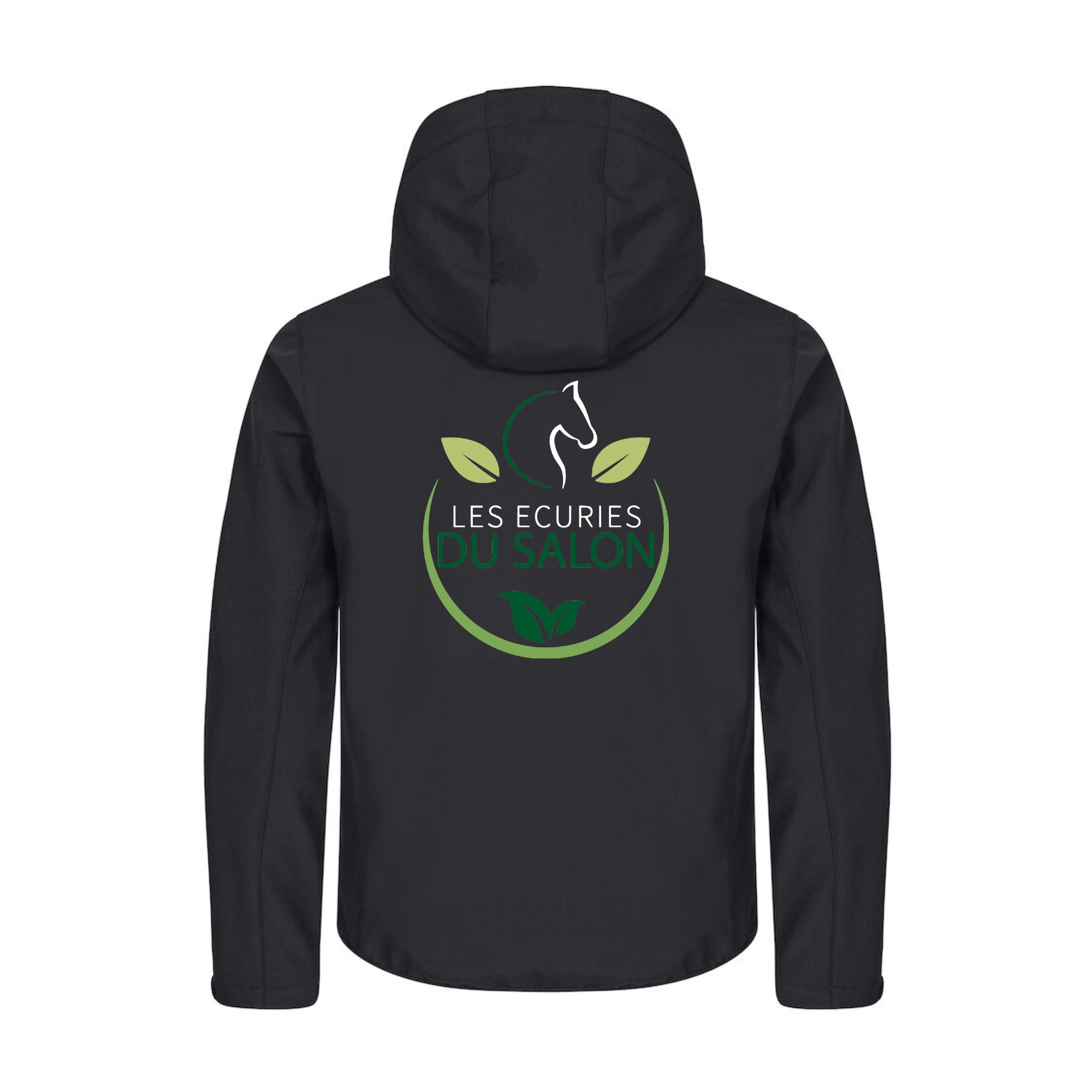 SOFTSHELL "Classic" (homme) - LES CAVALIERS DU SALON - Noir - 0200912 – Image 3