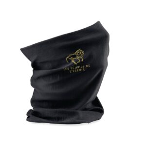 Cache cou - Les écuries de l’espoir - Noir - BF900