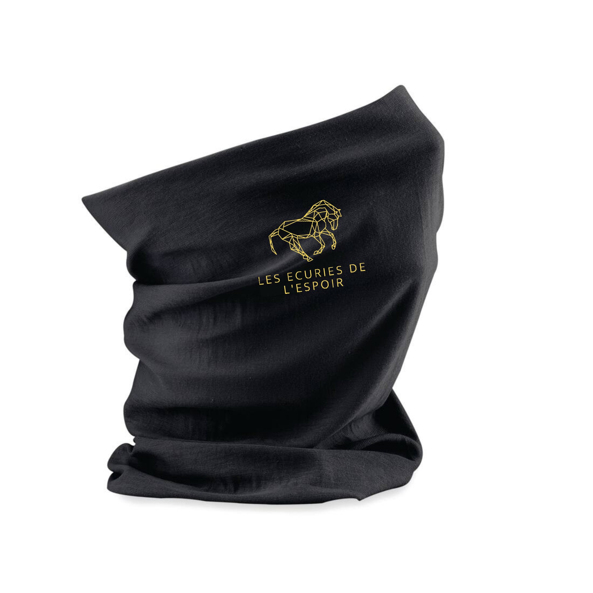 Cache cou - Les écuries de l’espoir - Noir - BF900