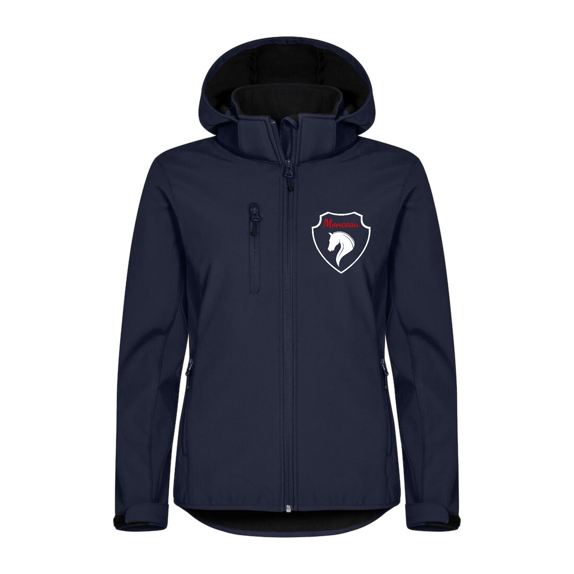 SOFTSHELL "Classic" (femme) - Les écuries du Monceau - Navy - 0200917
