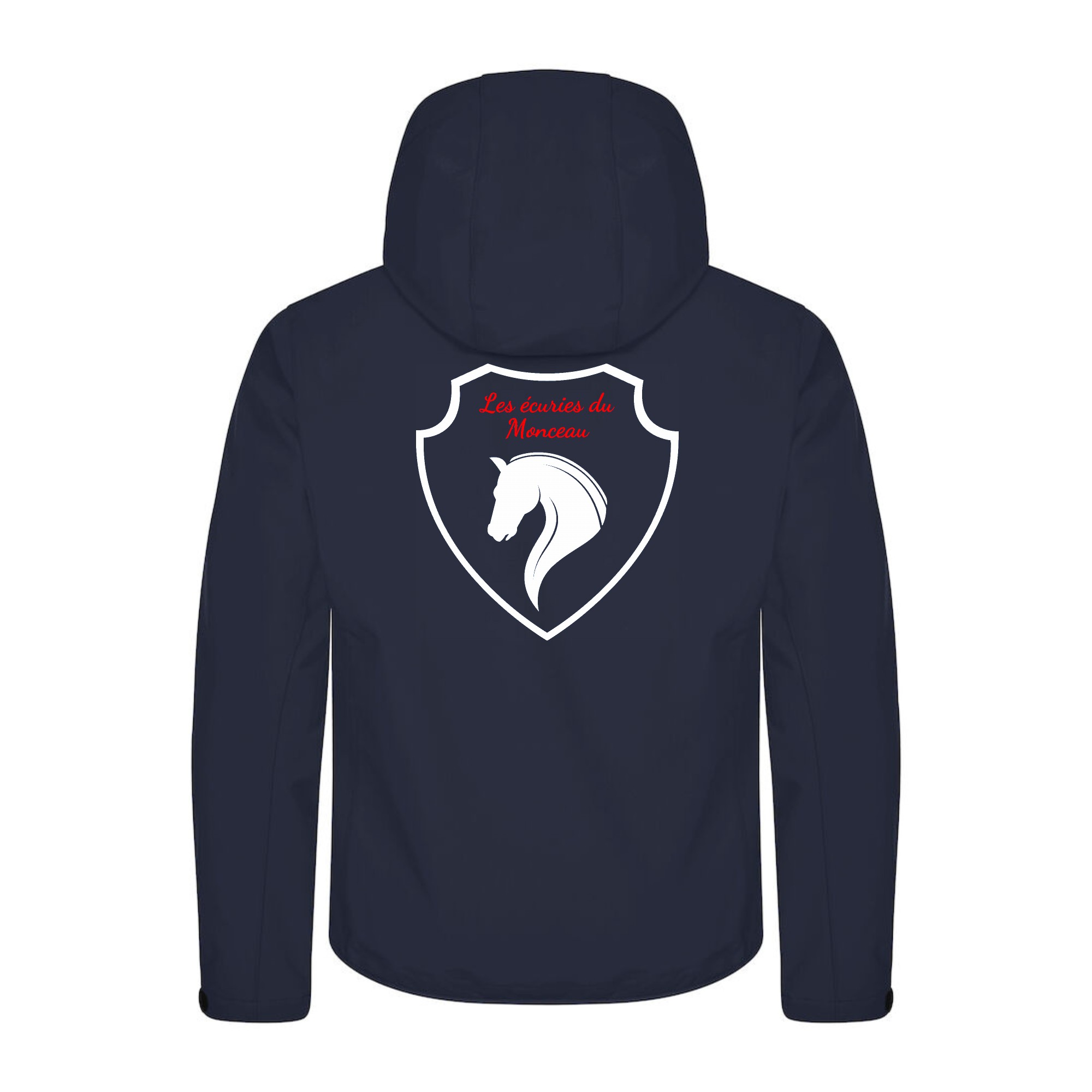 SOFTSHELL "Classic" (homme) - Les écuries du Monceau - Navy - 0200912 – Image 3