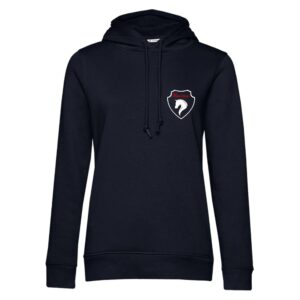 SWEAT A CAPUCHE (femme) – Les écuries du Monceau - Navy - BCW34B