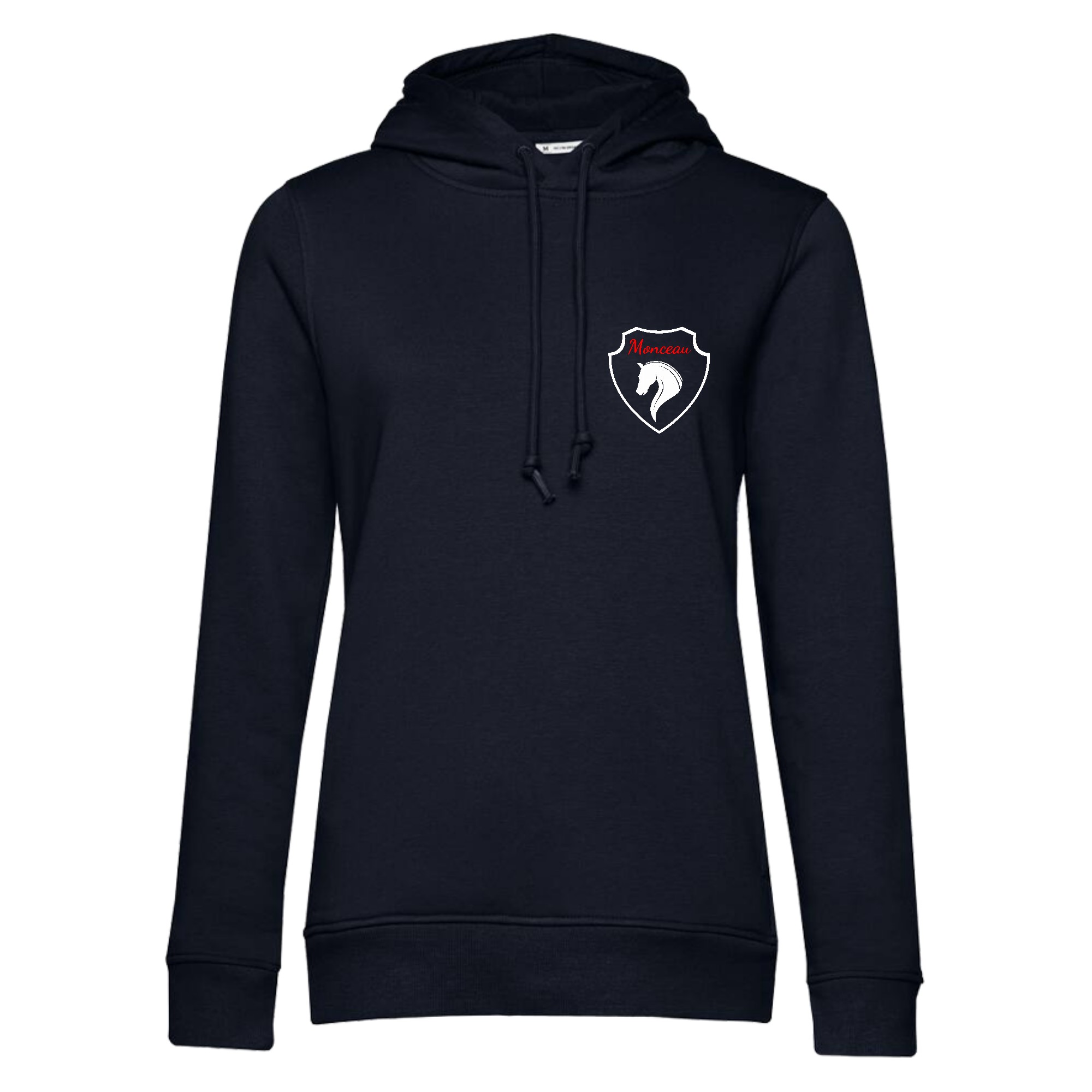 SWEAT A CAPUCHE (femme) – Les écuries du Monceau - Navy - BCW34B
