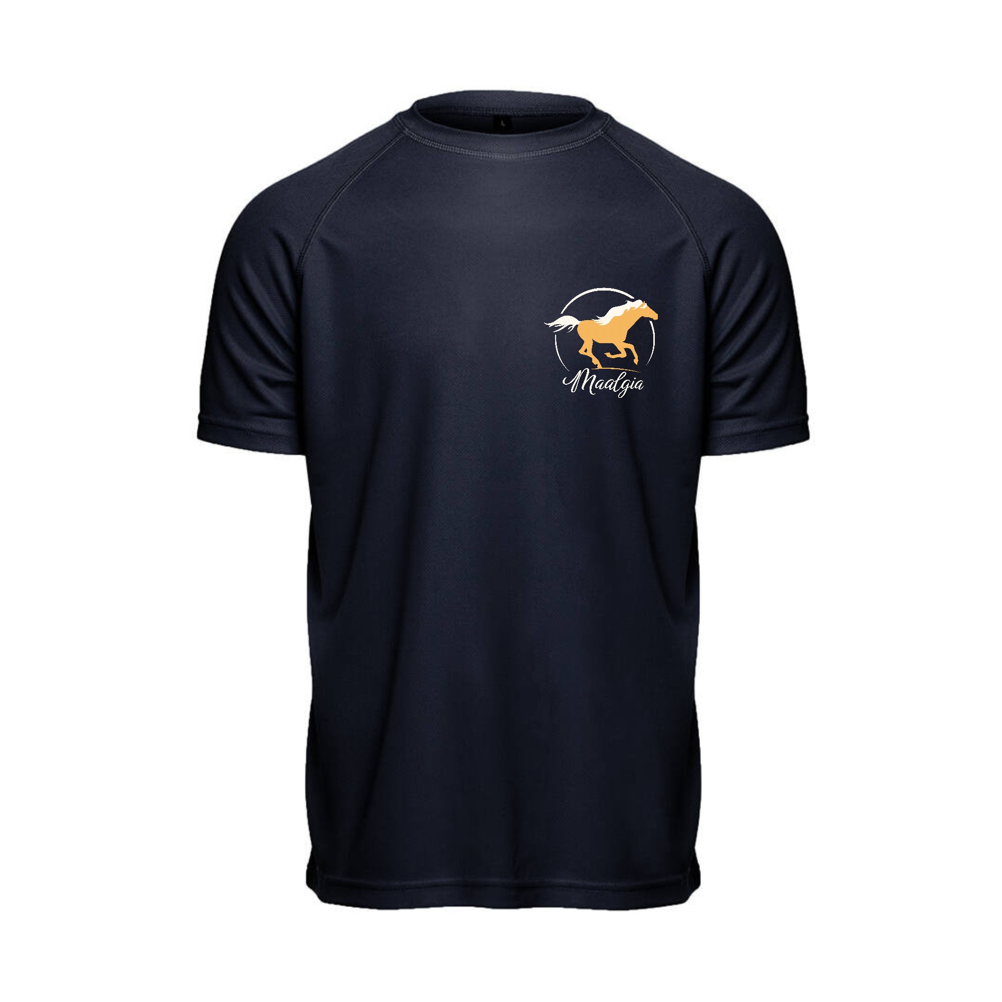 T-Shirt respirant (enfant) - Élevage Maalgia - Navy - IB302