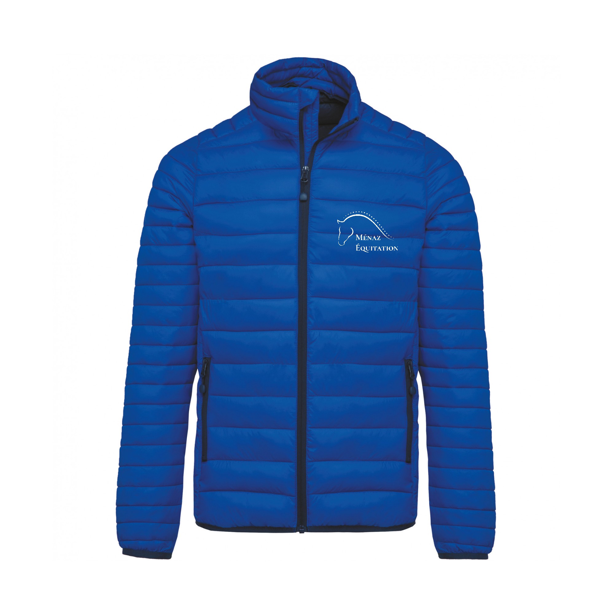 DOUDOUNE AVEC MANCHES (homme) - Ménaz Equitation - Bleu roi - K6120