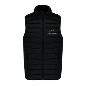 DOUDOUNE SANS MANCHES (femme) - Mangalitza du Pic St Loup - Noir - K6114