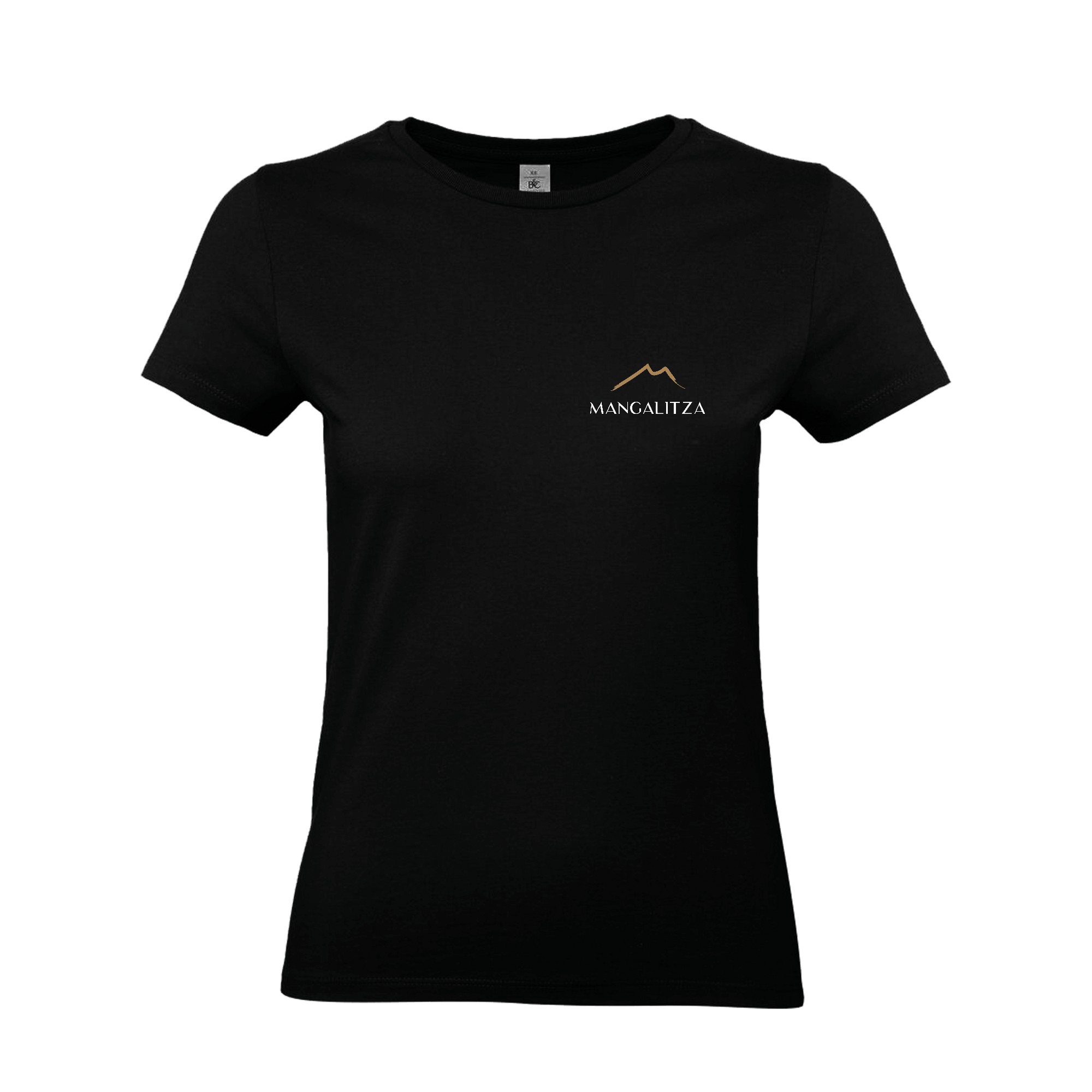 T-SHIRT (femme) - Mangalitza du Pic St Loup - Noir - BC04T