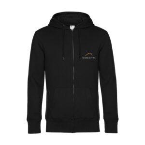 SWEAT ZIPPÉ (Homme) - Mangalitza du Pic St Loup - Noir - BCU03K