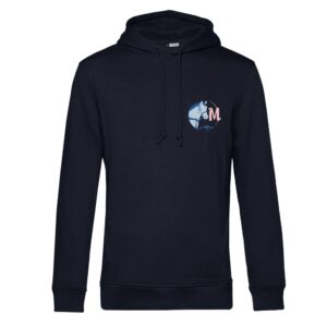 SWEAT A CAPUCHE (enfant) - Mathy Horses - Navy - K477