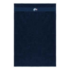 Serviette éponge - Mathy Horses - Navy - k111