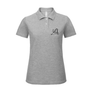 POLO (femme) - Michael ROSSO Coaching - Gris chiné - BCI1F