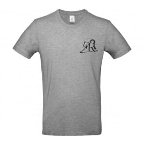 T-SHIRT (homme) - Michael ROSSO Coaching - Gris chiné - BC03T