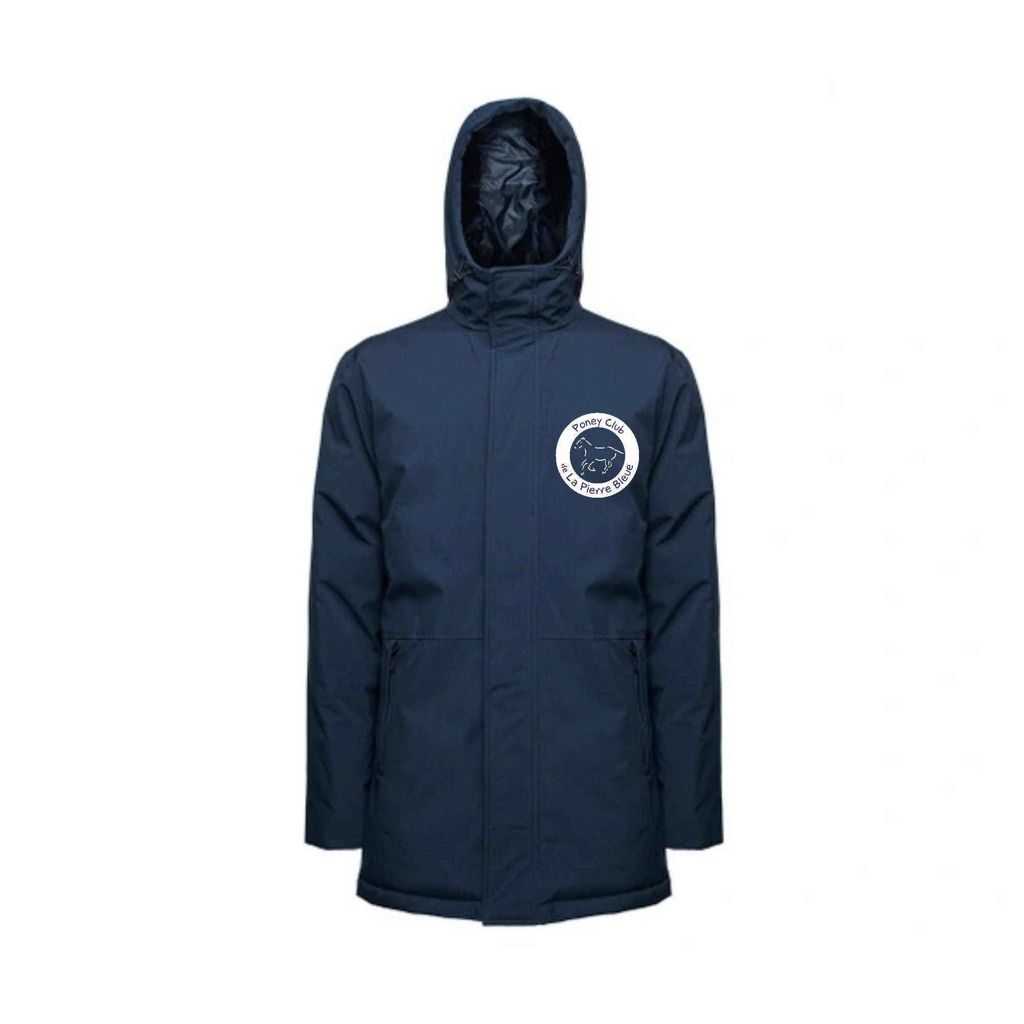 PARKA (unisexe) - Poney club de la Pierre Bleue - Navy - PK543