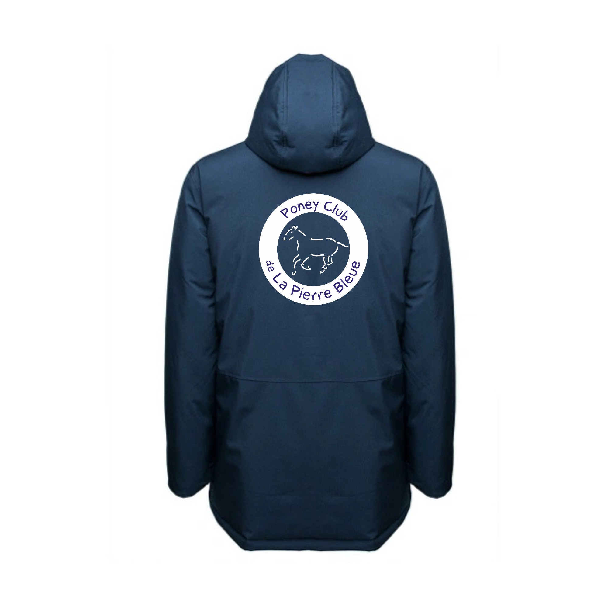 PARKA (unisexe) - Poney club de la Pierre Bleue - Navy - PK543 – Image 3