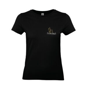 T-Shirt Bio Premium (femme) - HARAS DE PION PARA EARL - Noir - BC049