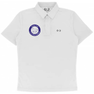 Polo de concours Riding World Romain (Homme) - Poney club de la Pierre Bleue - Blanc - 962129