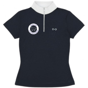 Polo de concours Riding World Roxane (Femme) - Poney club de la Pierre Bleue - Navy - 962127