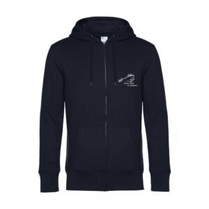 SWEAT ZIPPÉ (enfant) - Poney club des rapeaux - Navy - K455