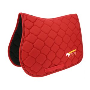 TAPIS RIDING WORLD - Écurie des rangs - Rouge - 20453