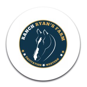 STICKER ROND - Ryan’s Farm - STI001