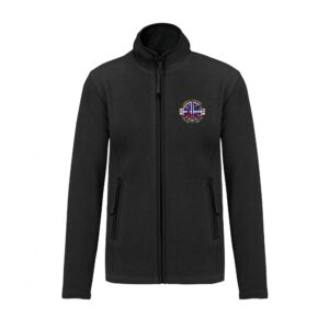 Veste micropolaire zippée (femme) - RCPT events - Noir - K907