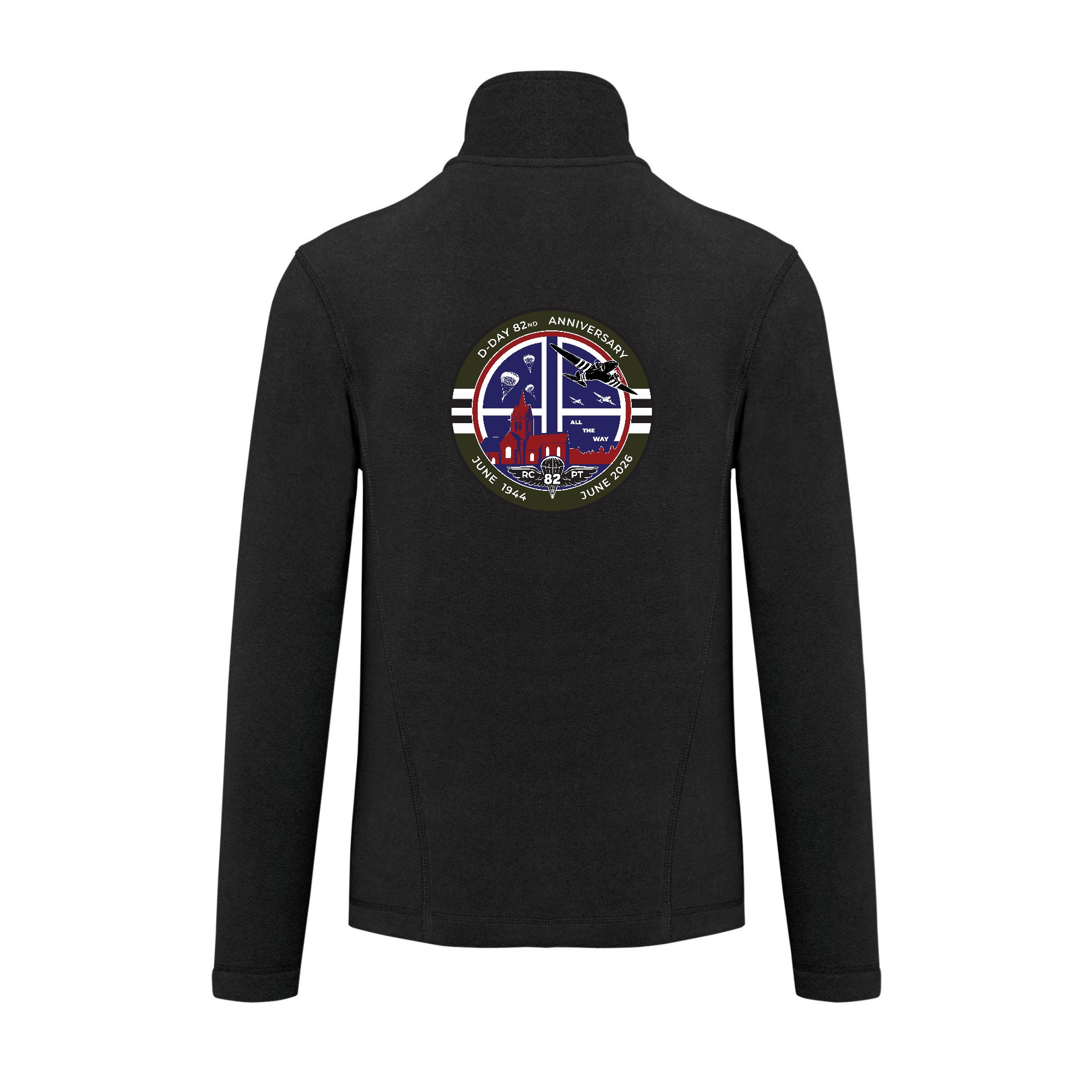 Veste micropolaire zippée (femme) - RCPT events - Noir - K907 – Image 3