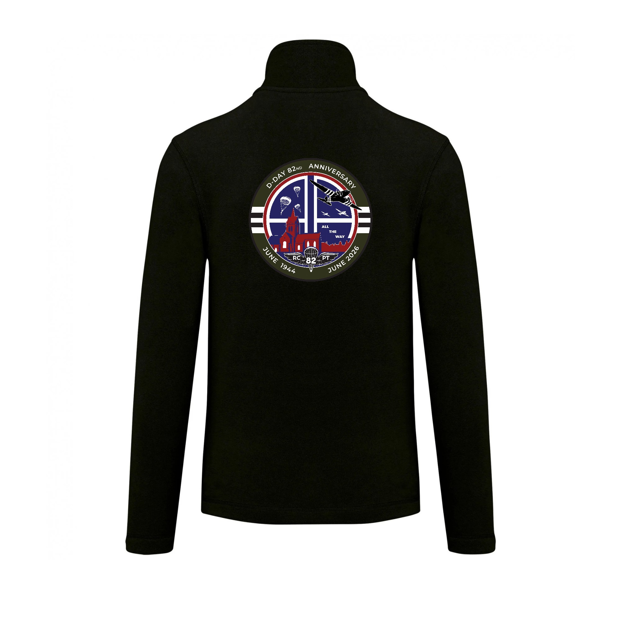 Veste micropolaire zippée (homme) - RCPT events - Noir - K911 – Image 3