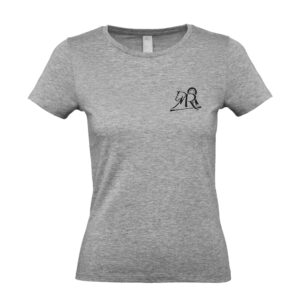 T-SHIRT (femme) - Michael ROSSO Coaching - Gris chiné - BC04T