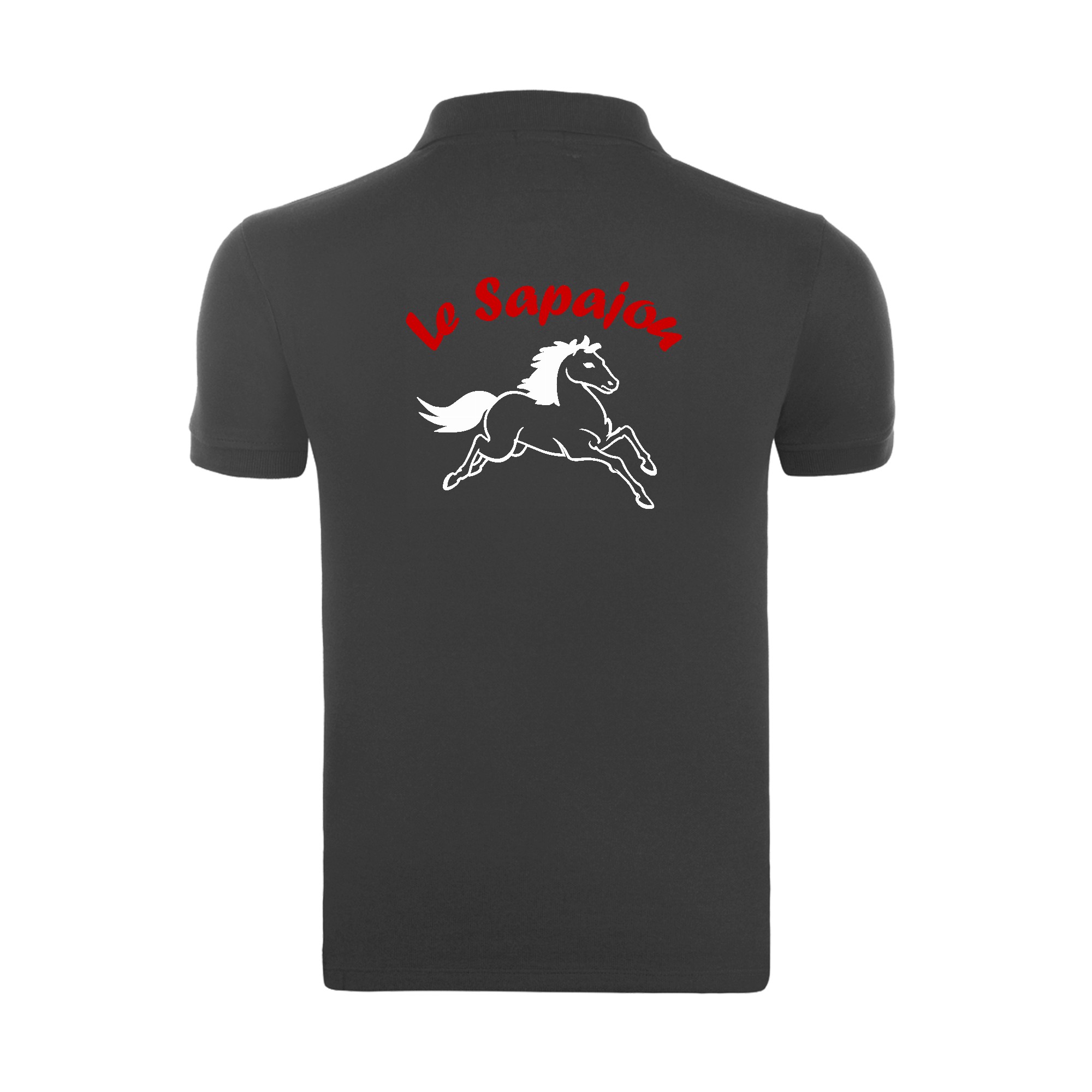POLO (homme) - le sapajou - Gris anthracite - BCID1 – Image 3