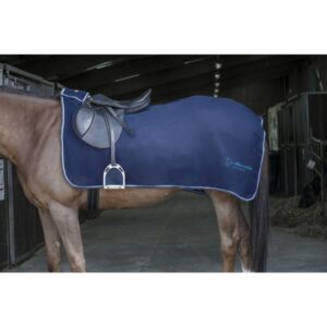 Couvre-reins polaire Riding World - SCEA Ecurie La Missandière - Navy - 400154