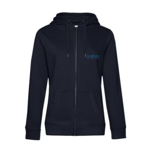 SWEAT ZIPPÉ (femme) - SCEA Ecurie La Missandière - Navy - BCW03Q
