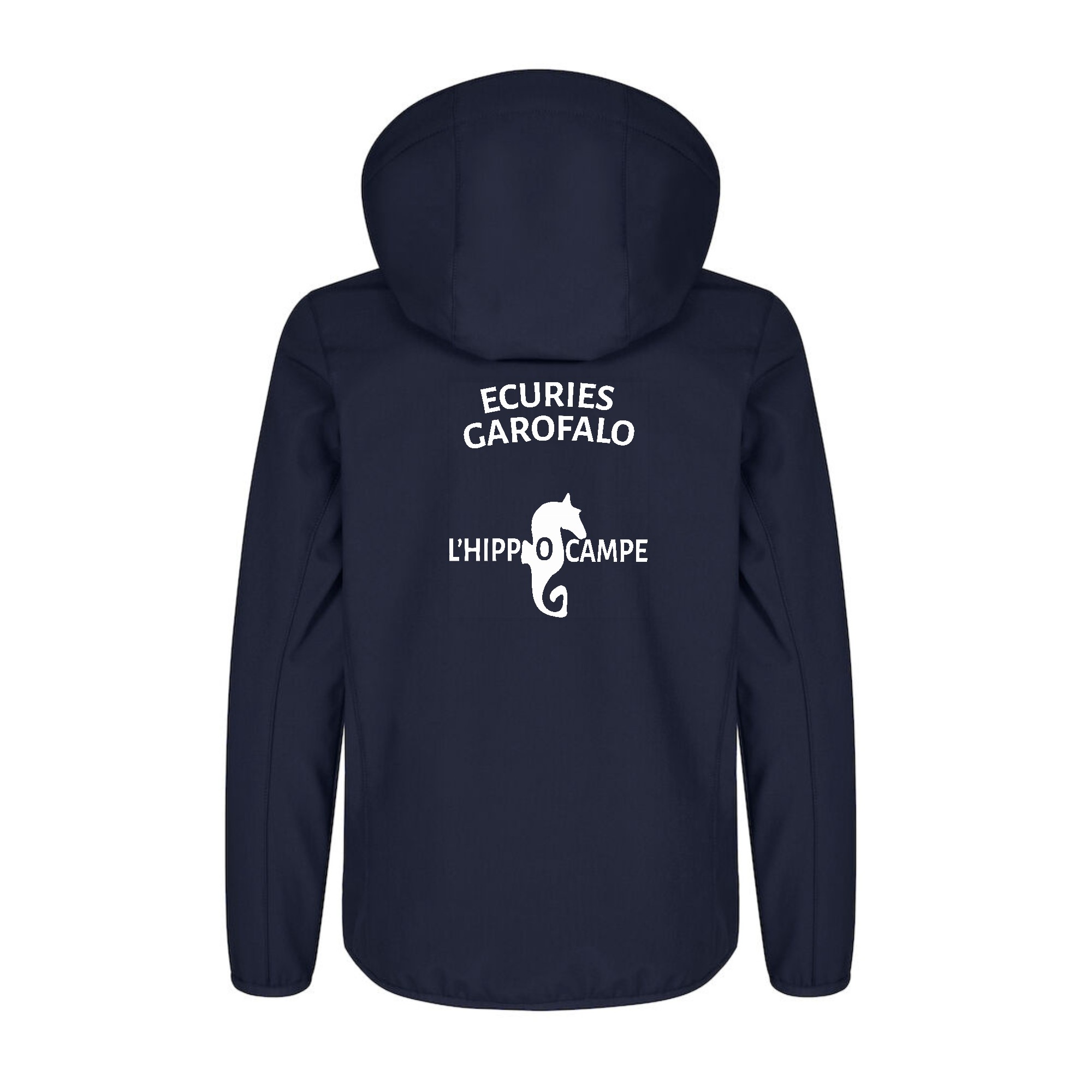 SOFTSHELL "Classic" (enfant) - Ecurie de Bougy l'Hippocampe - Navy - 0200909 – Image 3