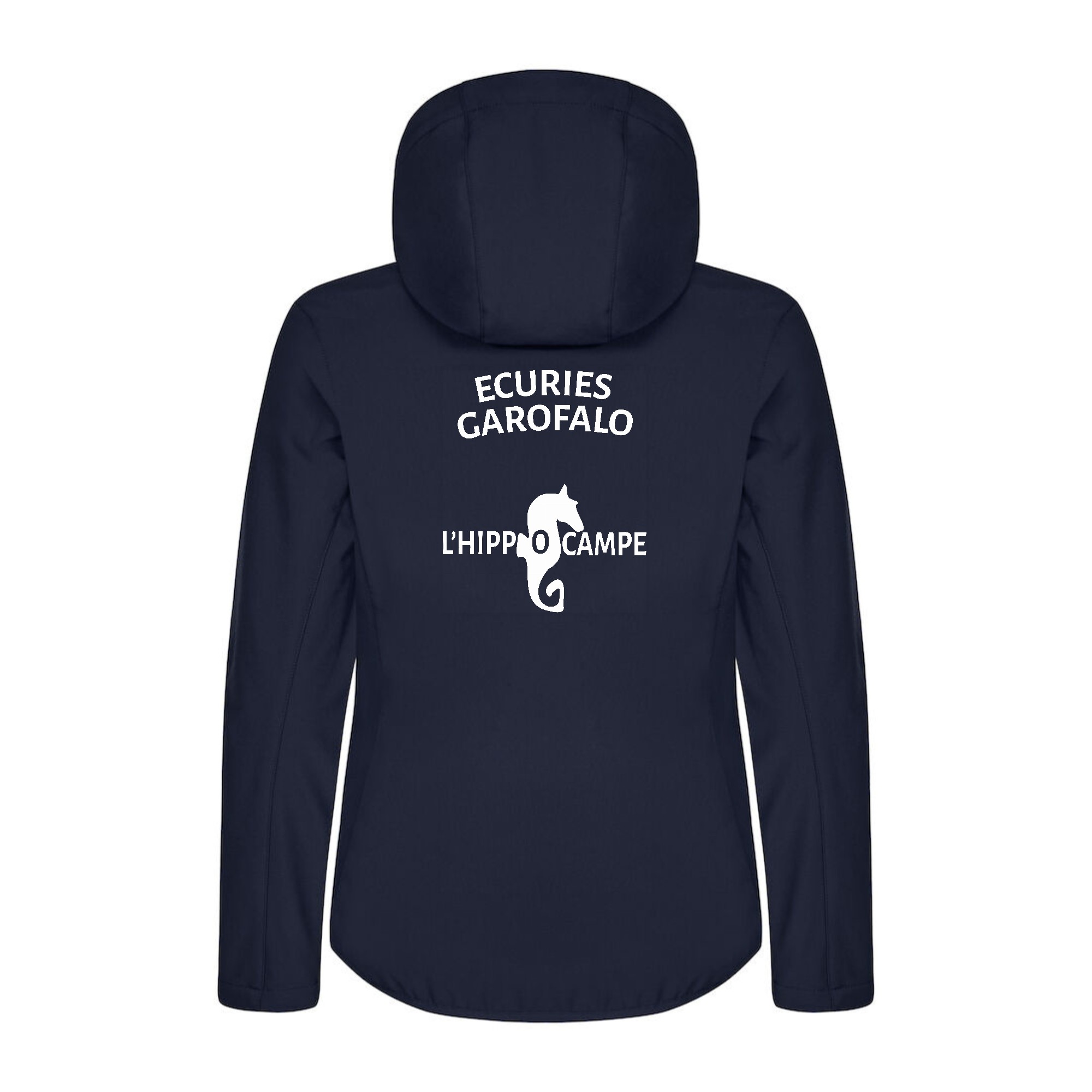 SOFTSHELL "Classic" (femme) - Ecurie de Bougy l'Hippocampe - Navy - 0200917 – Image 3