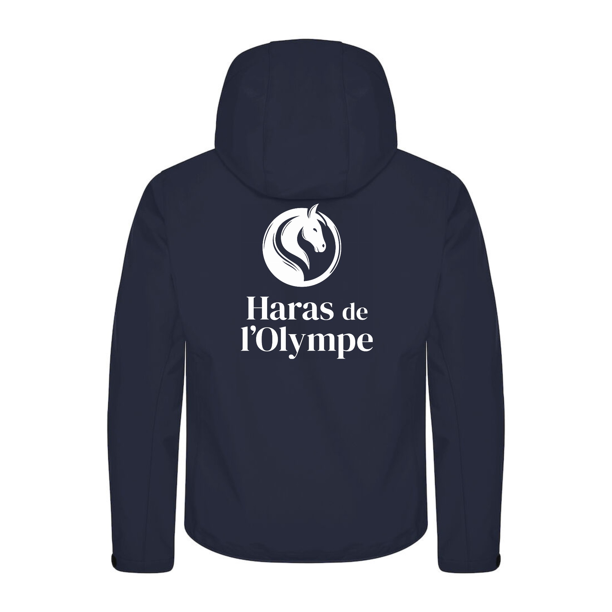 SOFTSHELL "Classic" (homme) - Haras de l'Olympe - Navy - 0200912 – Image 3